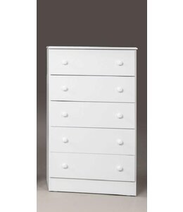 KITH KITH 5 DRAWER CHEST- WHITE