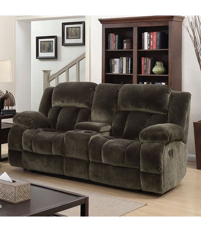 FOA (Furniture of America) FOA SADHBH RECLINING LOVE SEAT