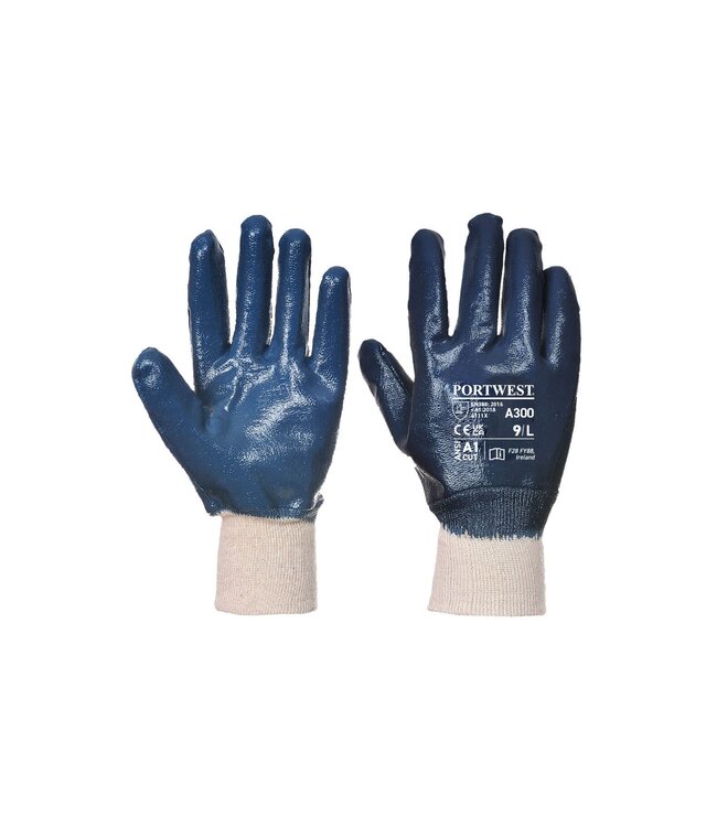 Portwest PORTWEST NITRILE KNITWRIST GLOVE