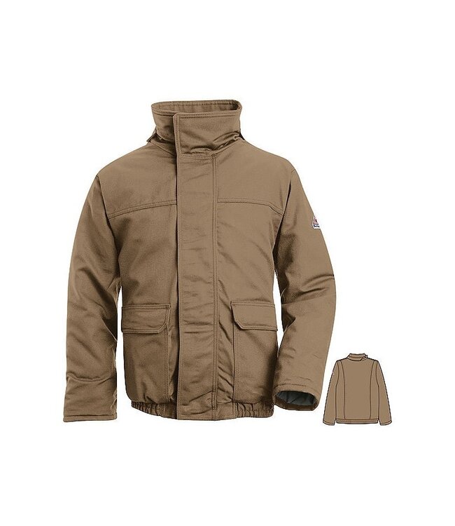 Bulwark BULWARK FR INSULATED BOMBER JACKET KHAKI