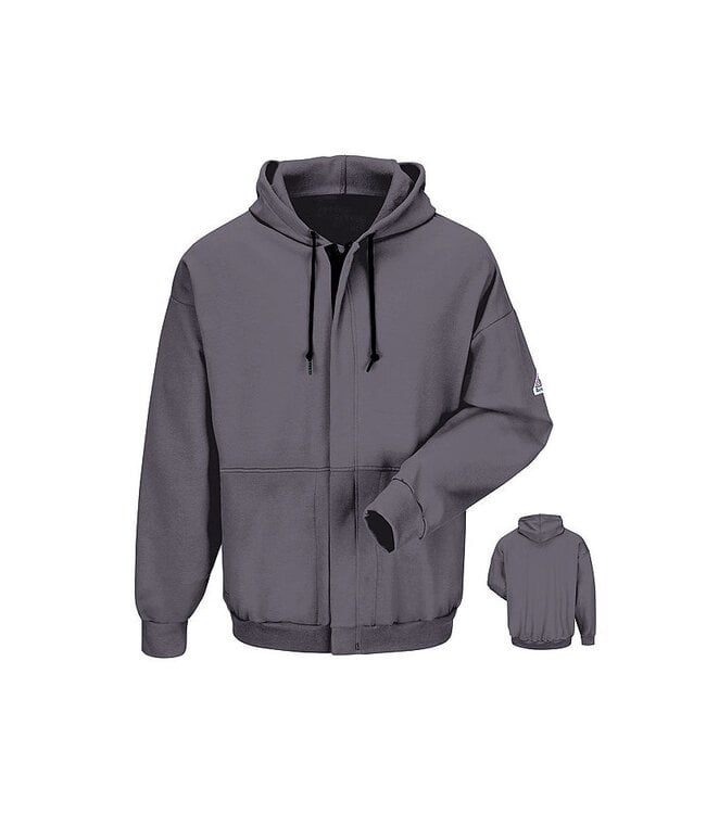 Bulwark BULWARKFR ZIP-FRONT HOODED SWEATSHIRT