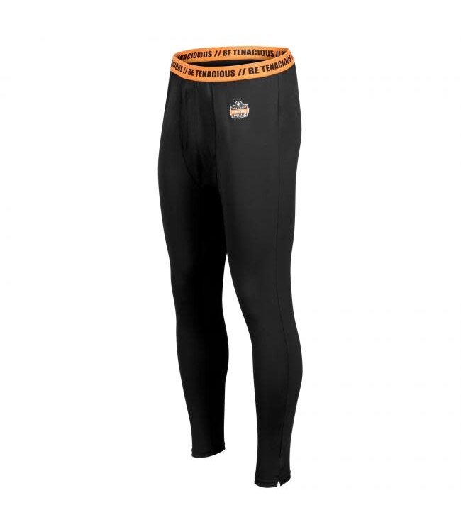 Ergodyne ERGODYNE BLACK LIGHTWEIGHT BASE LAYER PANTS