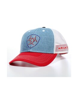 Ariat ARIAT LADIES CRYSTAL LOGO BLUE CAP