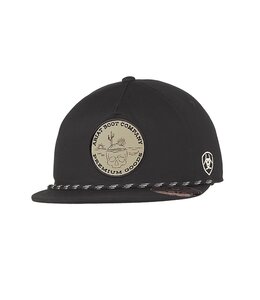 Ariat ARIAT MENS SNAP BACK SKULL DESERT PATCH BLACK