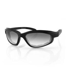 BOBSTER BOBSTER FAT BOY GLOSS BLACK FRAME CLEAR PHOTOCHROMIC LENS