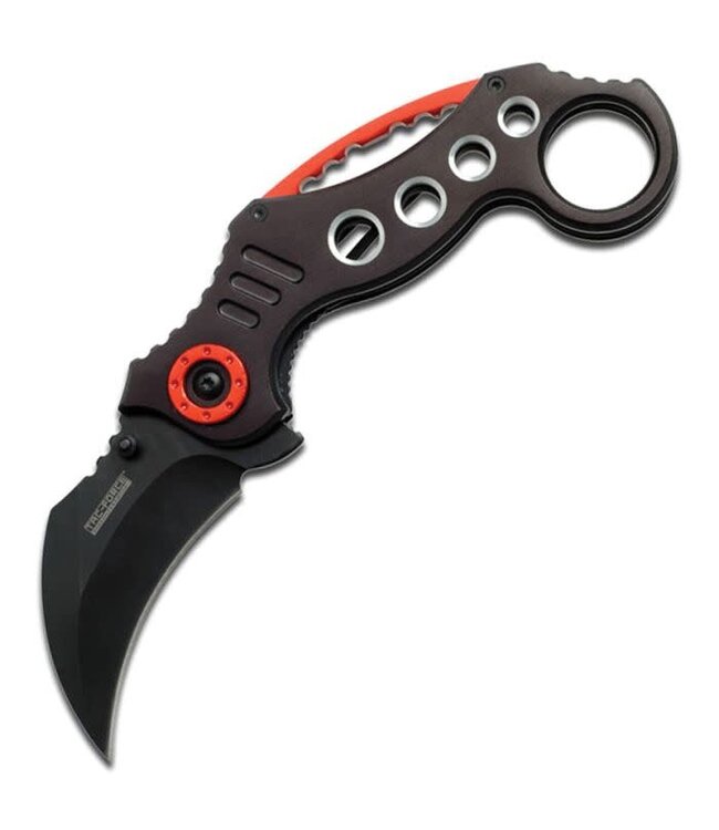 TAC FORCE KARAMBIT LINERLOCK BLACK A/O