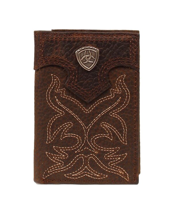 Ariat ARIAT PREMIUM BRAND MENS TRIFOLD WALLET