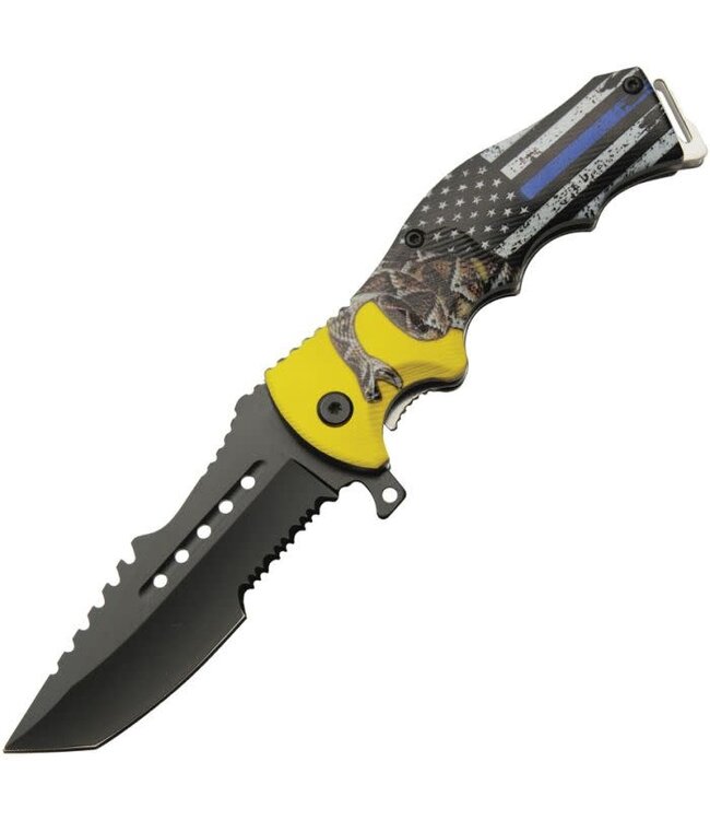 RITE EDGE POLICE PATRIOT LINERLOCK A/O