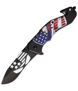 S-TEC SKULL LINERLOCK A/O