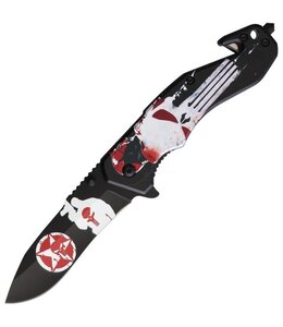 S-TEC SKULL LINERLOCK A/O