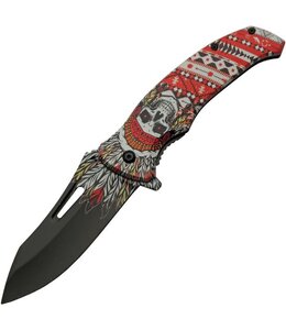 CHINA MADE SKULL LINERLOCK A/O