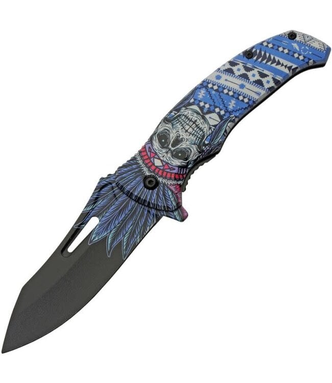 CHINA MADE SKULL LINERLOCK A/O