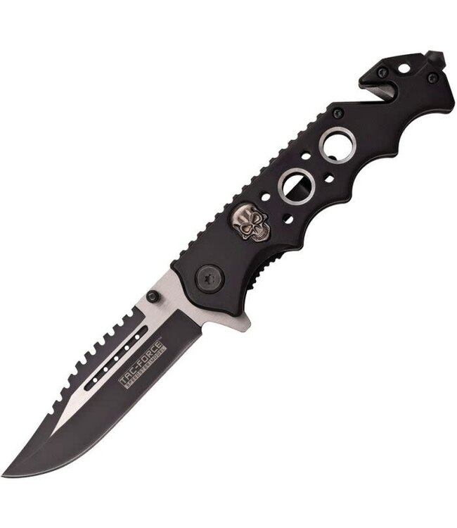 TAC FORCE SKULL LINERLOCK A/O