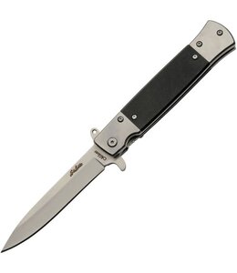 CHINA MADE STILETTO LINERLOCK BLACK