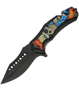 RITE EDGE SUGAR SKULL LINERLOCK A/O