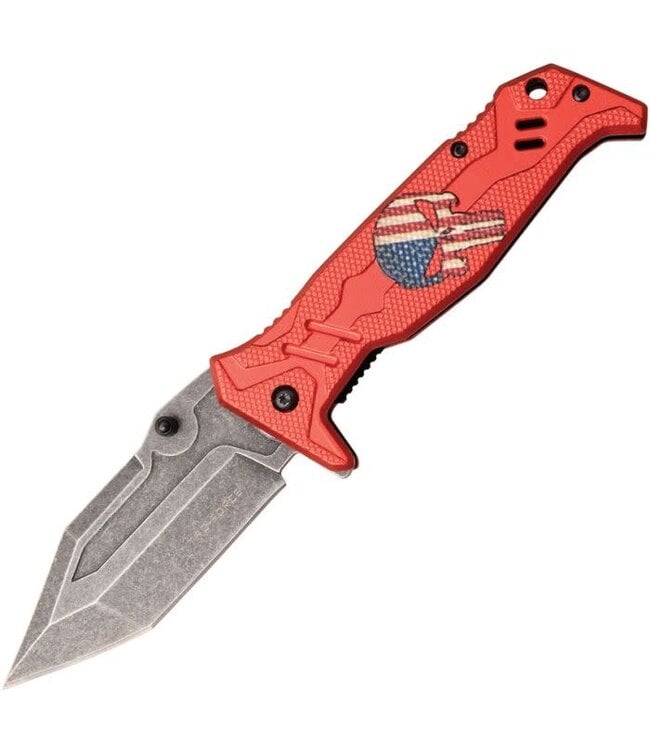 TAC FORCE LINERLOCK A/O RED