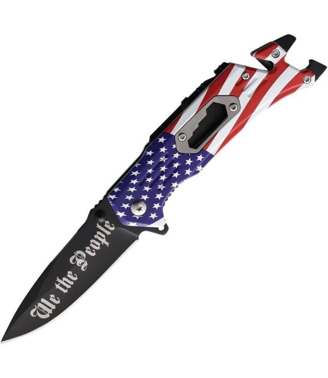 MTECH AMERICAN FLAG LINERLOCK A/O