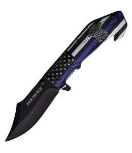 RITE EDGE BACK THE BLUE LINERLOCK A/O