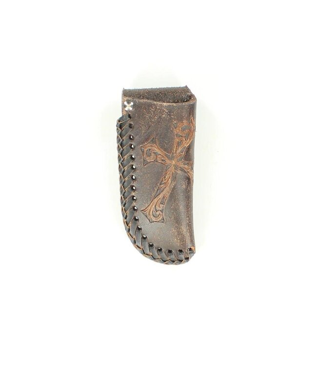 NOCONA SMALL LEATHER KNIFE SHEATH