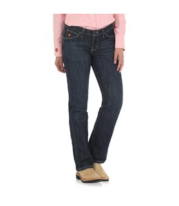 WRANGLER WRANGLER WOMEN'S FR LIGHTWEIGHT BOOT CUT JEAN RINSE WASH