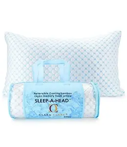 Clara Clark CLARA CLARK SLEEP-A-HEAD COOLING BAMBOO PILLOW