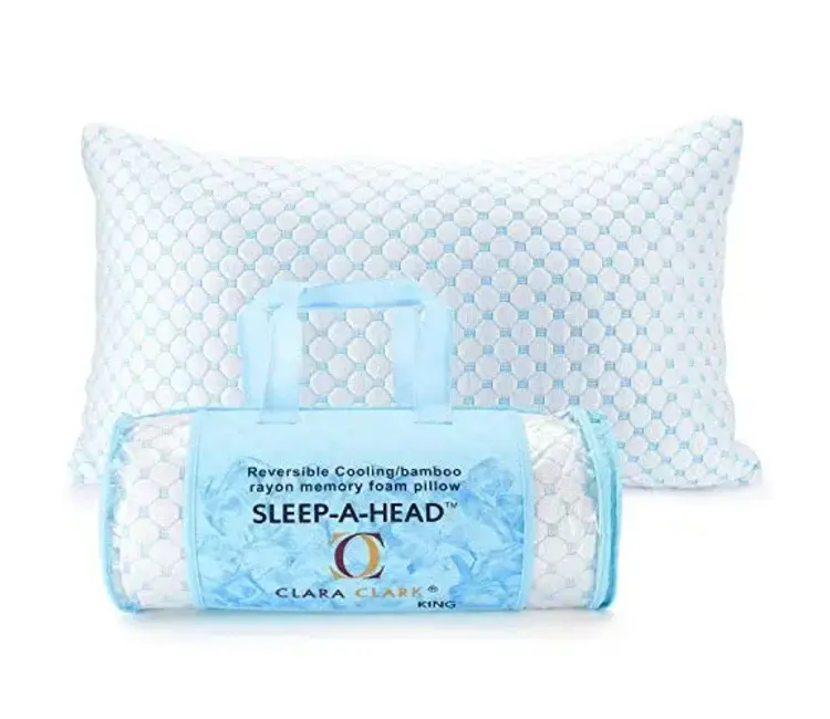 Clara Clark Sleep A Head Cooling Bamboo Pillow Rig Outfitters Homestore
