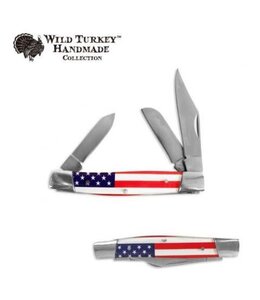 WILD TURKEY COLLECTION 3 BLADE MANUAL FOLDING KNIFE
