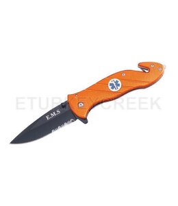RESCUE E.M.S RESCUE STYLE SPRING ASSIST KNIFE 4.5" CLOSED