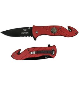 TACTICAL RESCUE FOLDER SPRING ASSISTED KNIFE FIRE FIGHTER