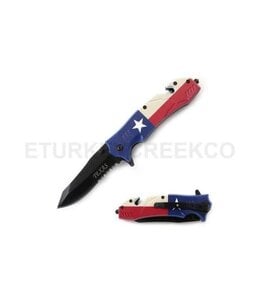SNAKE EYE TACTICAL SPRING ASSIST KNIFE 5" CLOSED TEXAS