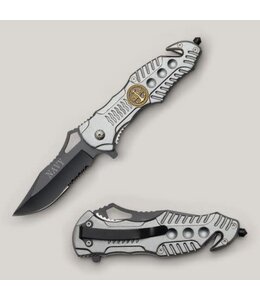 RESCUE STYL SPRING ASSISTED KNIFE NAVY
