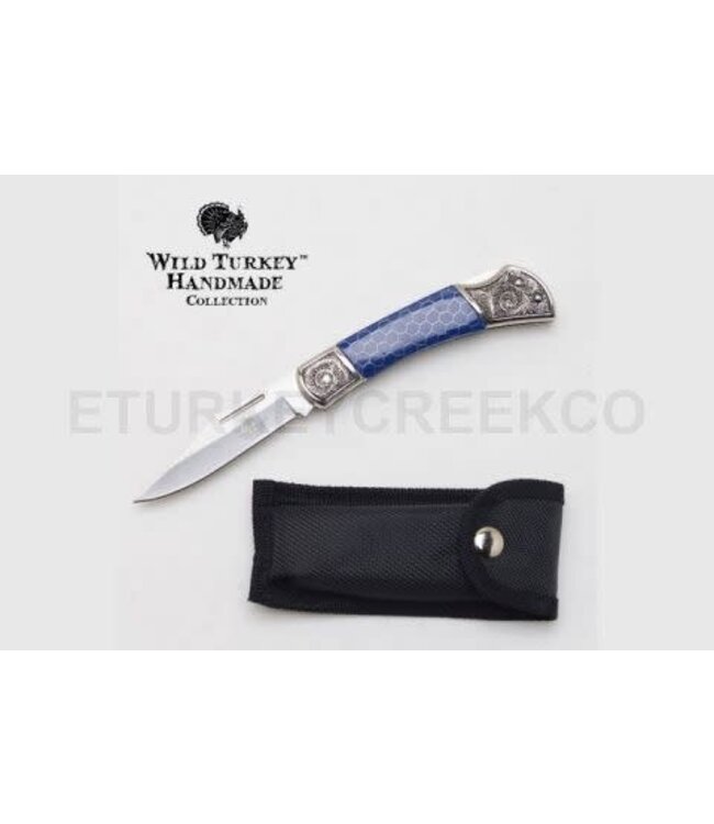 WILD TURKEY HANDMADE COLLECTION FOLDING KNIFE