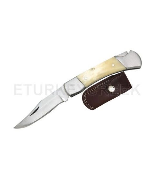 WILD TURKEY HANDMADE CUSTOM FOLDING KNIFE 4.5"