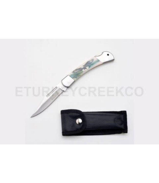 WILD TURKEY HANDMADE COLLECTION FOLDING KNIFE