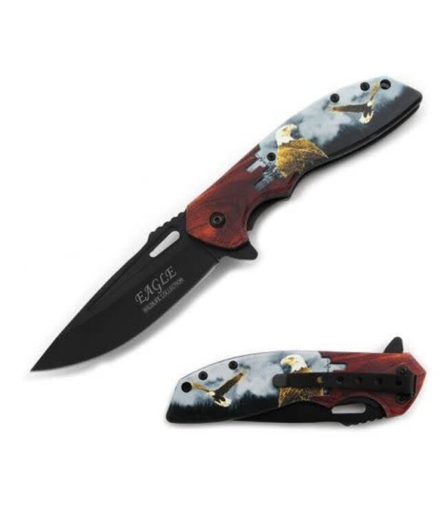 SNAKE EYE TACTICAL SPRING ASSIST KNIFE EAGLE