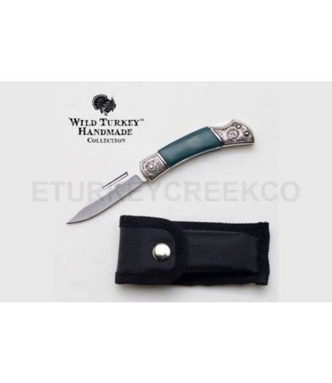 WILD TURKEY HANDMADE COLLECTION FOLDING KNIFE