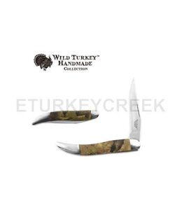 WILD TURKEY HANDMADE TOOTHPICK KNIFE CAMO HANDLE