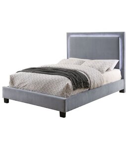 FOA (Furniture of America) ERGLOW FULL BED (CM7695GY-F-HB-VN,CM7695GY-F-FBR-VN)