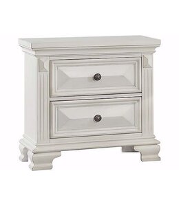 Elements ELEMENTS CALLOWAY NIGHTSTAND IN WHITE
