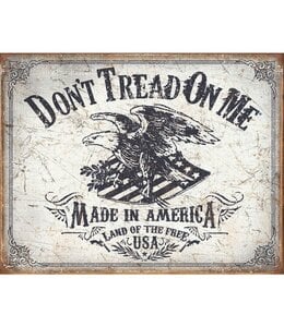 TIN SIGNS DTOM LAND OF THE FREE