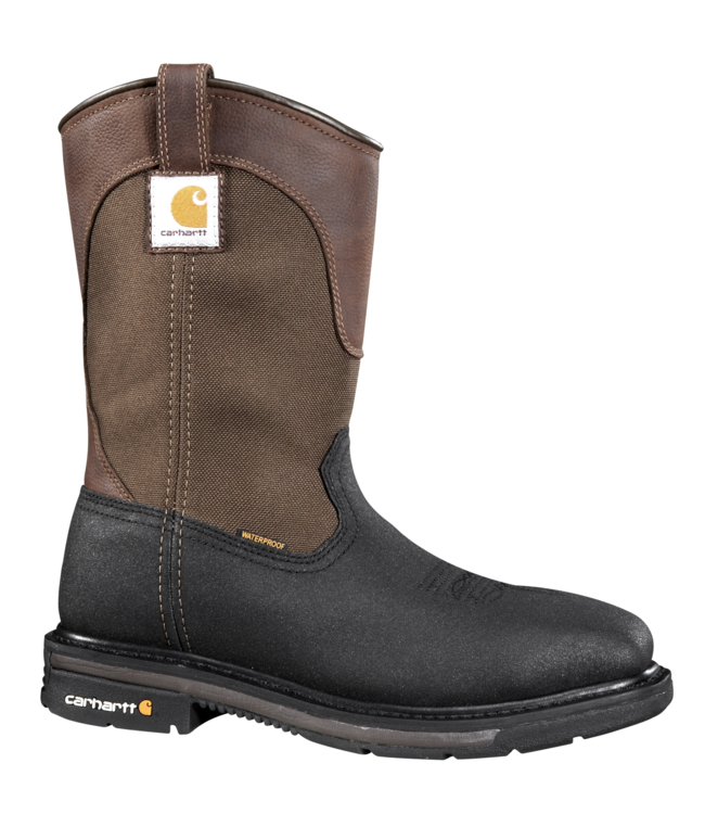 CARHARTT CARHARTT RUGGED FLEX SQUARE TOE WATERPROOF 11" STEEL TOE WELLINGTON