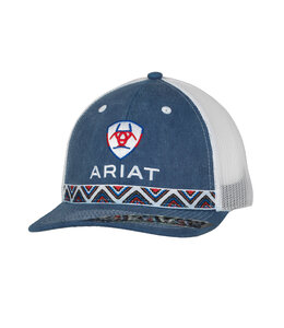 Ariat ARIAT LADIES CAP RED WHITE BLUE DIAMOND DENIM