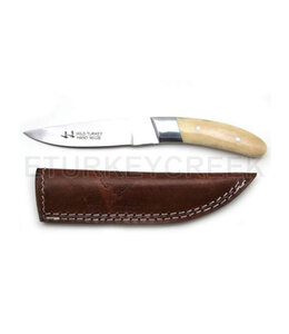 WILD TURKEY HANDMADE COLLECTION FIX BLADE KNIFE 8” OVERALL WT-4027B