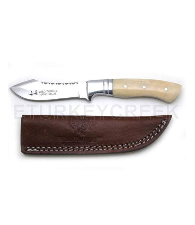 WILD TURKEY HANDMADE COLLECTION FIX BLADE KNIFE 8” OVERALL