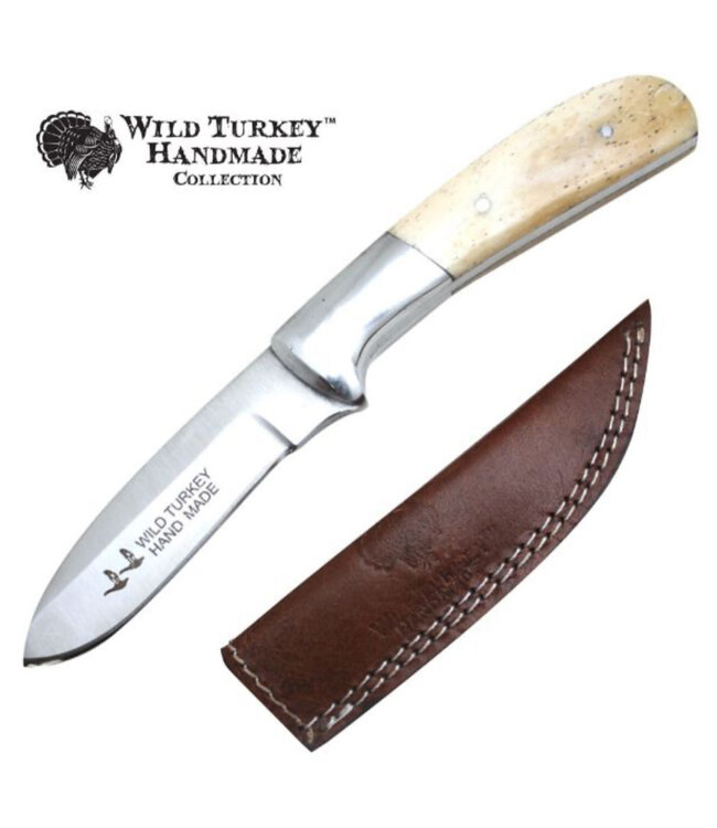 WILD TURKEY HANDMADE COLLECTION FIX BLADE SKINNER WT-4031B