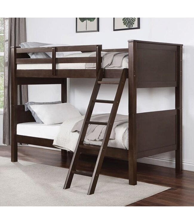 FOA (Furniture of America) Stamos twin/twin bunkbed (CM-BK658WN-TT)