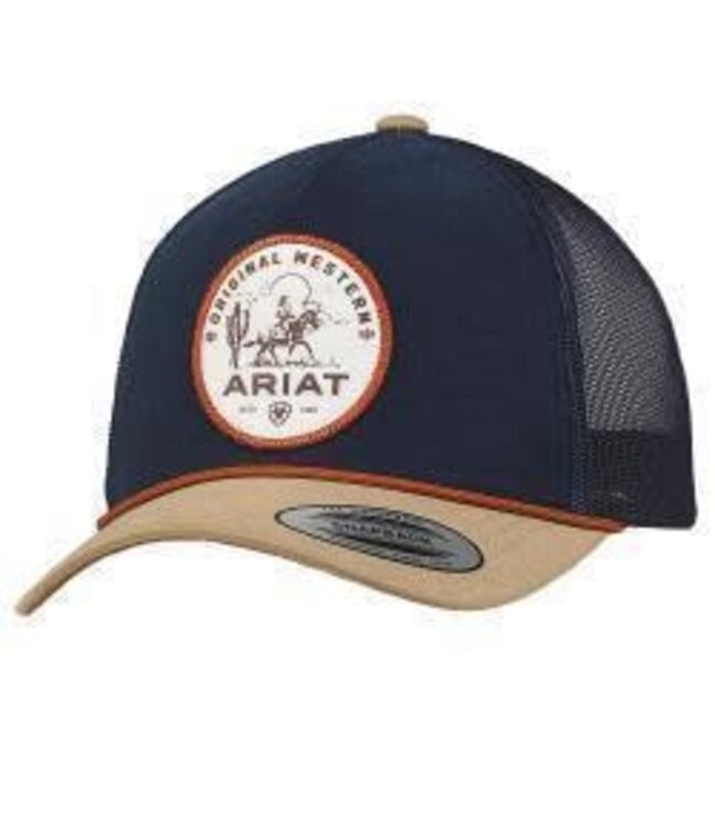 Ariat Ariat Mens Cap Snap Back Desert Scene Patch Navy A300089103