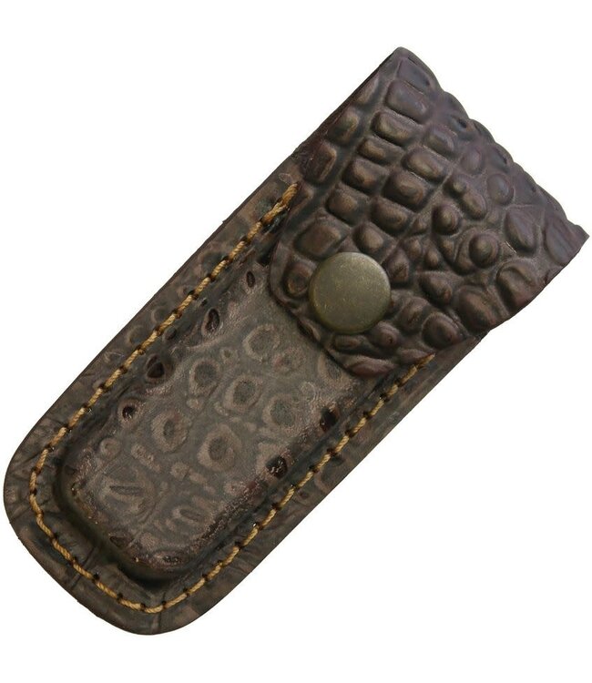 Leather Belt Pouch Brown SH1196