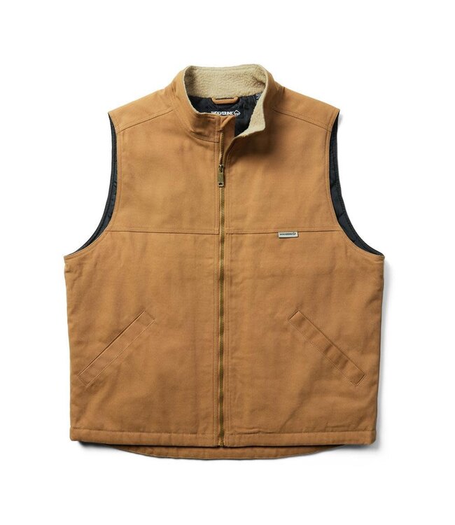 Wolverine WOLVERINE SHERPA COLLAR CANVAS VEST W1207250-253