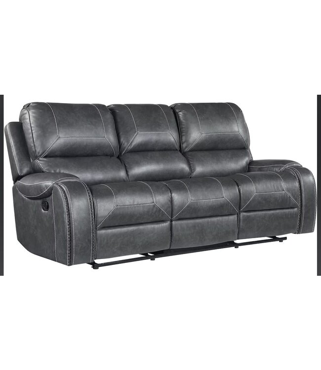 STEVE SILVER KEILY CHARCOAL MANUEL MOTION SOFA KE800SG